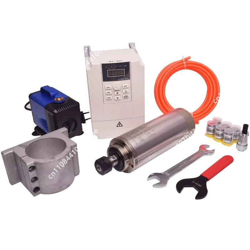 GDZ80 2.2KW Water Cooled Spind - đánh giá và giá 2.2Kw Water Cooled Spindle Kit Vfd