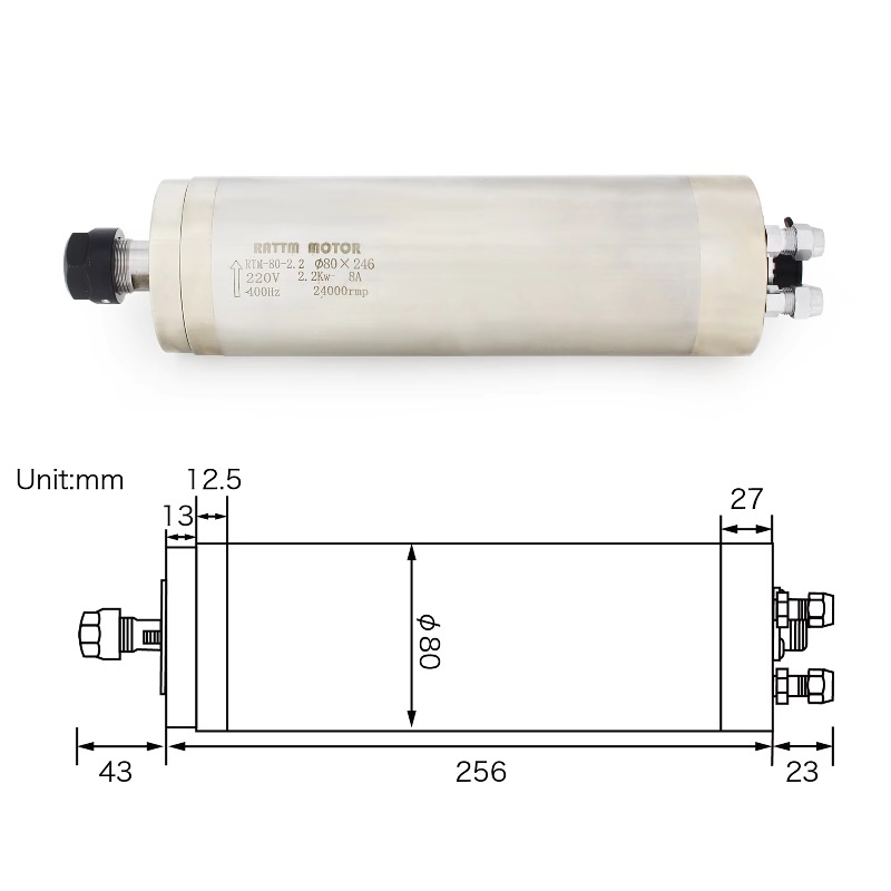 CNC Router Kit Waterproof Wate - đánh giá và giá 2.2Kw Water Cooled Spindle Kit Vfd