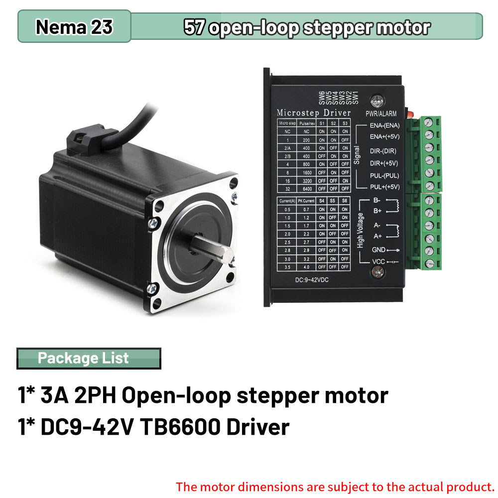 Nema23 57mm Closed Loop Steppe - đánh giá và giá Nema 23 Closed Loop Stepper Motor Driver Kit